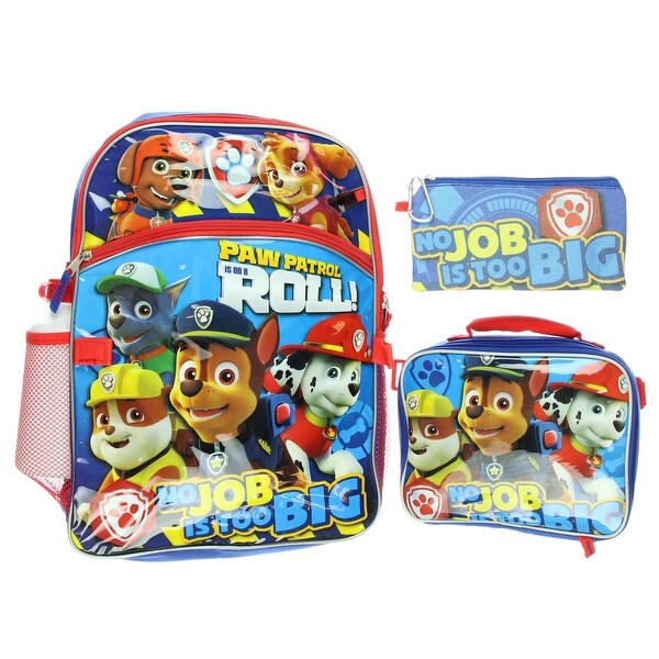 boys lunch box and bottle