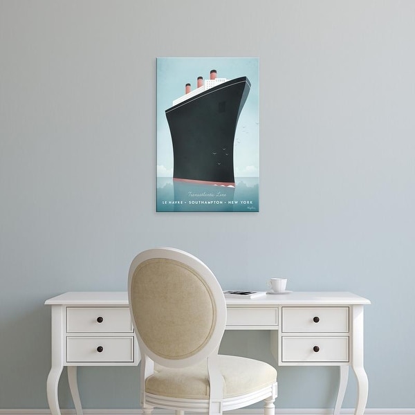 Easy Art Prints Henry Rivers's 'Cruise Ship' Premium Canvas Art