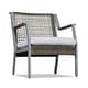 preview thumbnail 3 of 5, Calvin 25.25" Chair Set of Two Gray by Real Flame