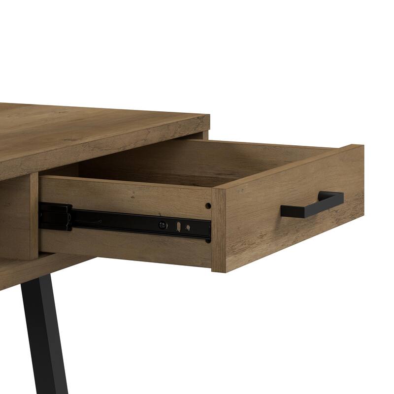 Bush Furniture Steele 40W Writing Computer Desk with Storage