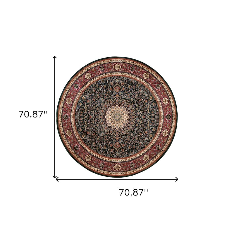 HomeRoots Oriental Traditional Runner Area Rug