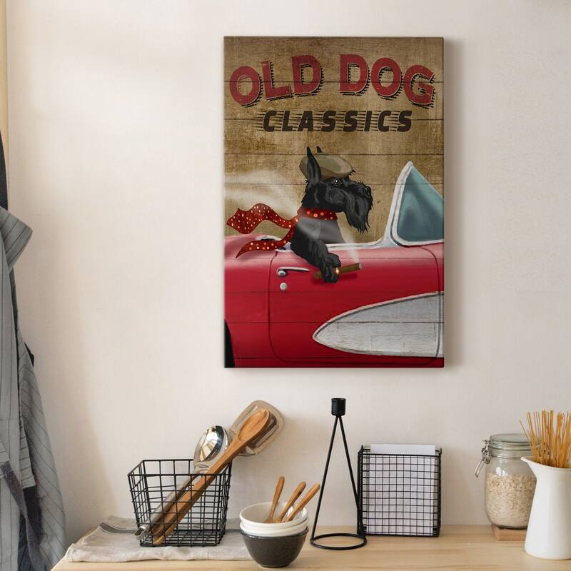 Old Dog Classics Premium Gallery Wrapped Canvas - Ready to Hang