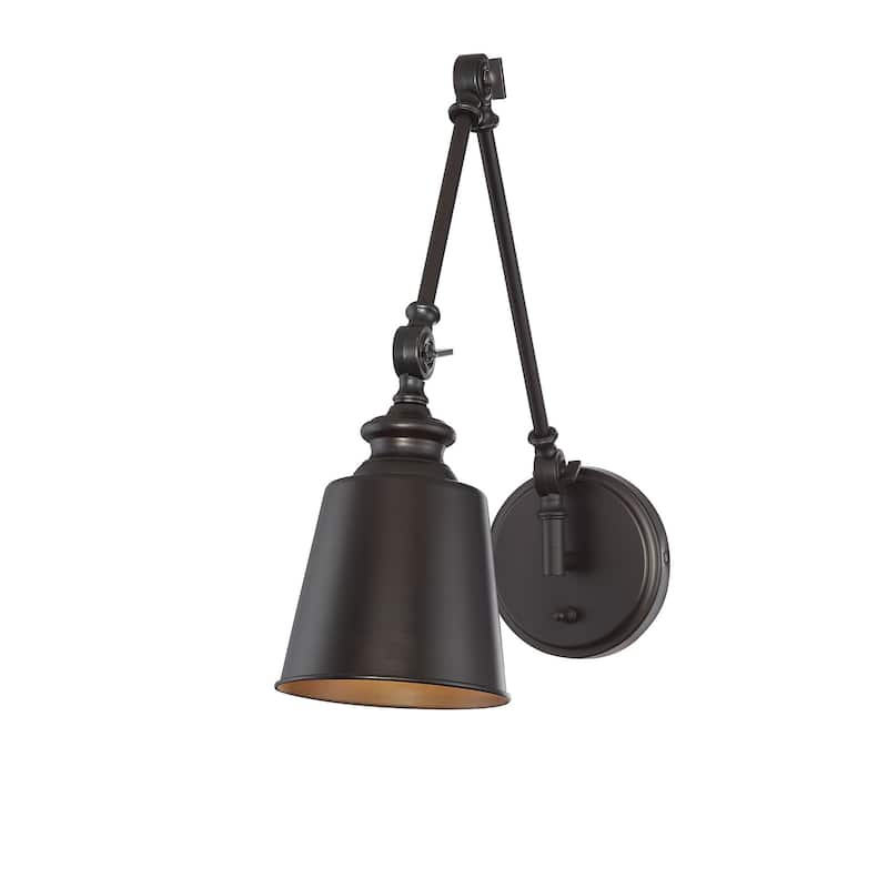 Meridian M90089 Meridian 17" Tall Wall Sconce - Oil Rubbed Bronze