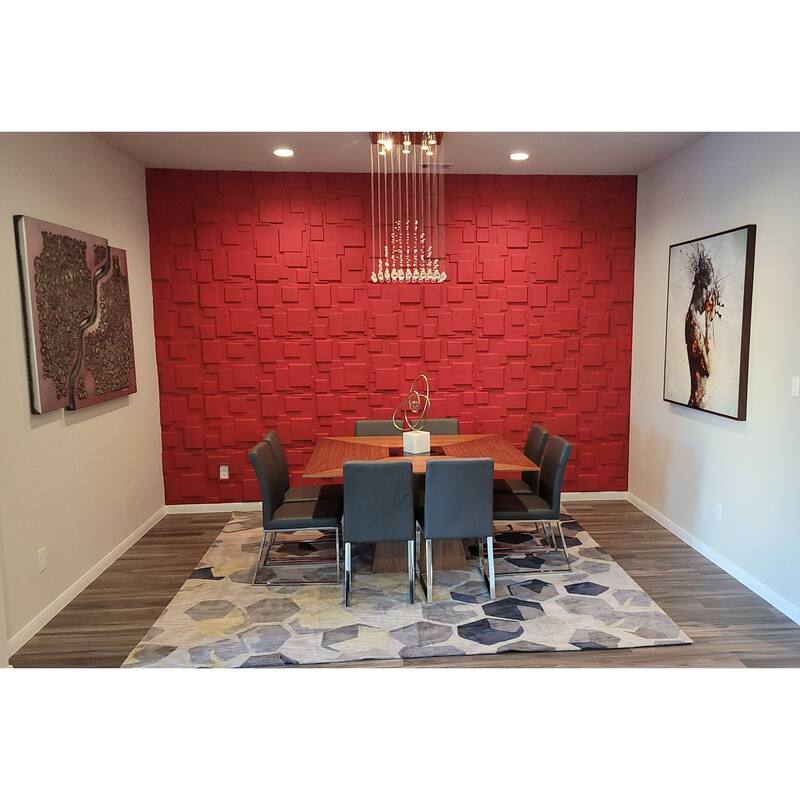 Art3d Decorative Tiles 3D Wall Panel for Modern Wall Decor,12 Panels 32 Sq Ft