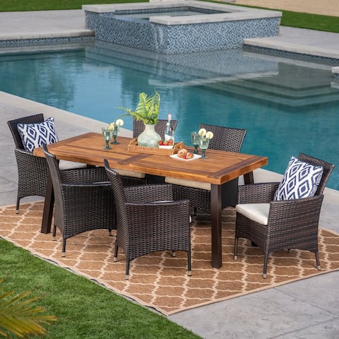 Buy Size 7-Piece Sets Outdoor Dining Sets Online at Overstock | Our ...