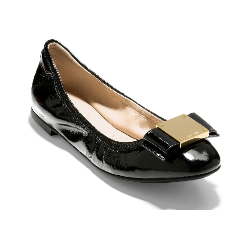 cole haan flats with bow