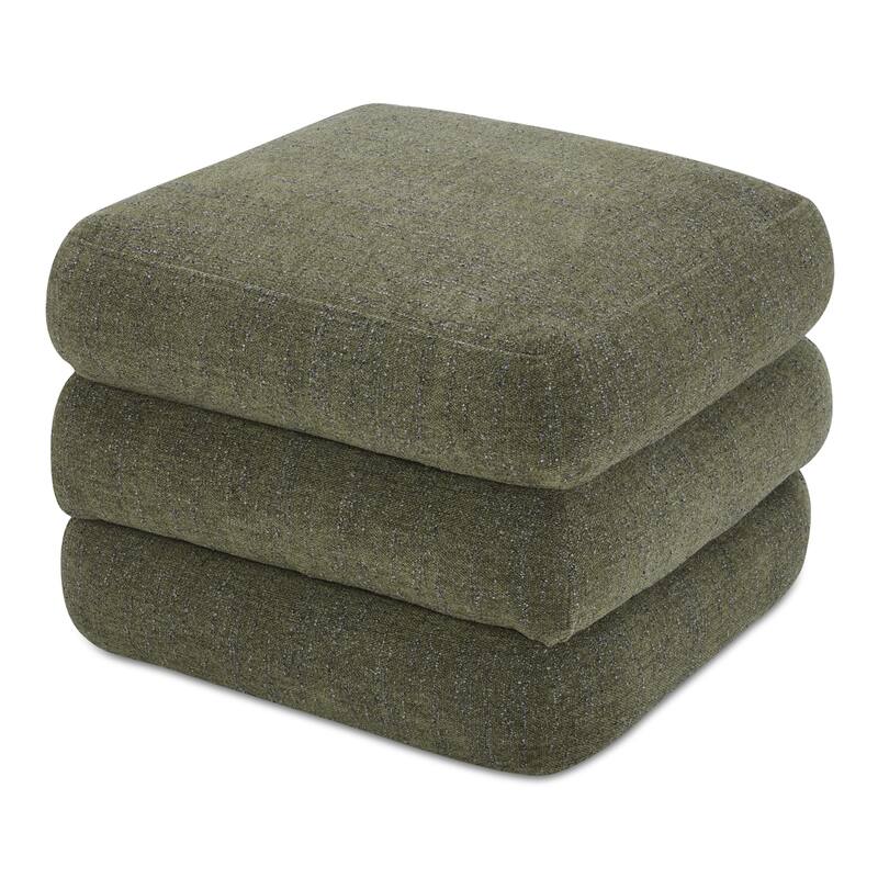 NADAAL STUDIOS Lucien Bench, Kiln-Dried Solid Wood Frame with Amber Glow Upholstery