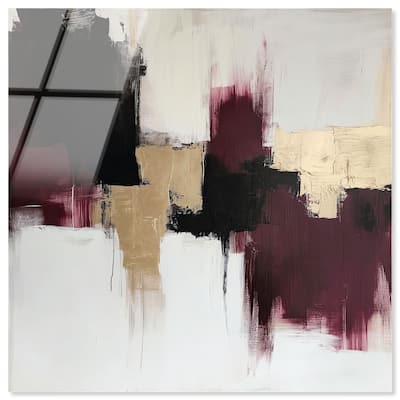 Golden Dusk III Acrylic by Art Remedy, Ready to Hang