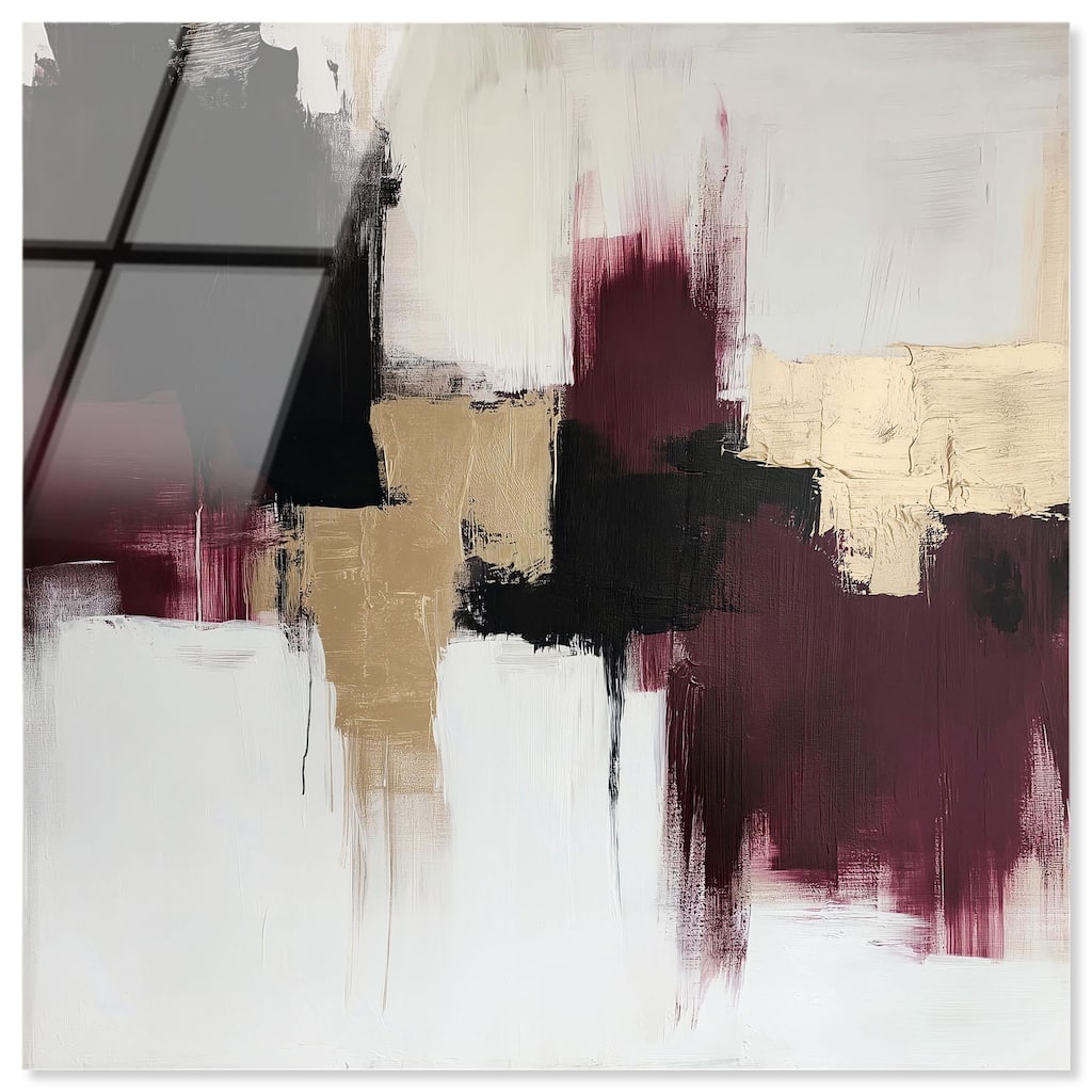 Golden Dusk III Acrylic by Art Remedy, Ready to Hang