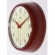 preview thumbnail 182 of 195, Infinity Instruments Round Retro Kitchen Wall Clock by Infinity Instruments