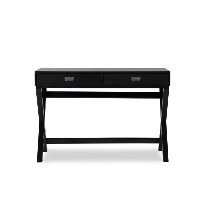 Poppy Black Writing Desk