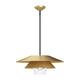 Option Brushed Gold / Clear Glass