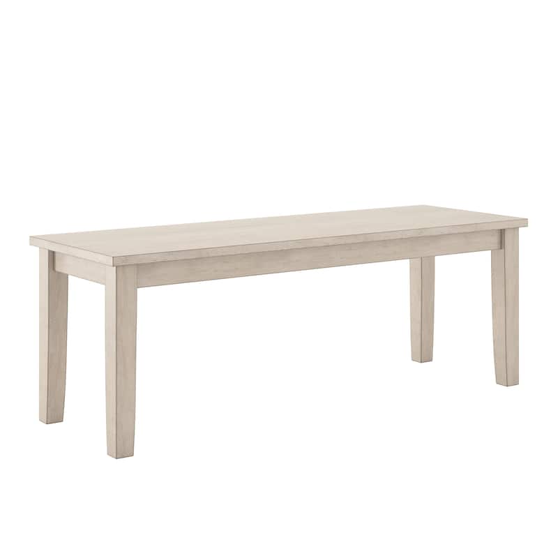 Wilmington II Wood Dining Bench by iNSPIRE Q Classic - Antique White