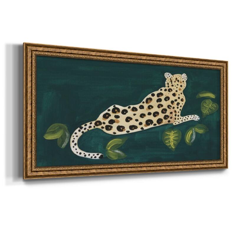 Lethargic Leopard I Premium Framed Canvas- Ready to Hang