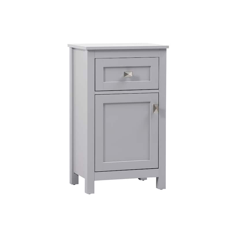 Indigo Home 18 Inch Bathroom Storage Freedstanding Cabinet