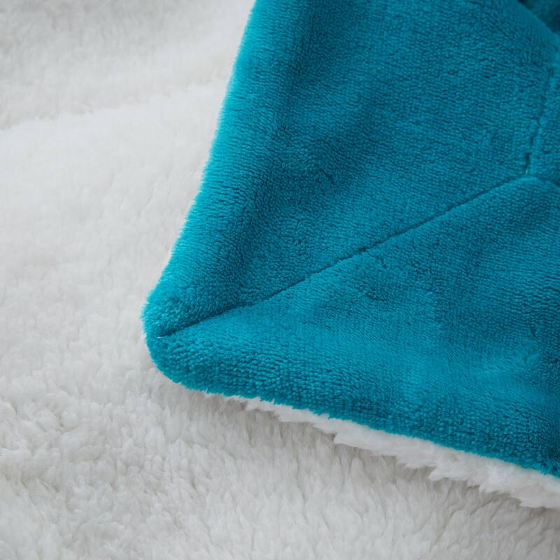 Sherpa Blanket Fluffy & Soft Plush Bed Blanket Hypoallergenic