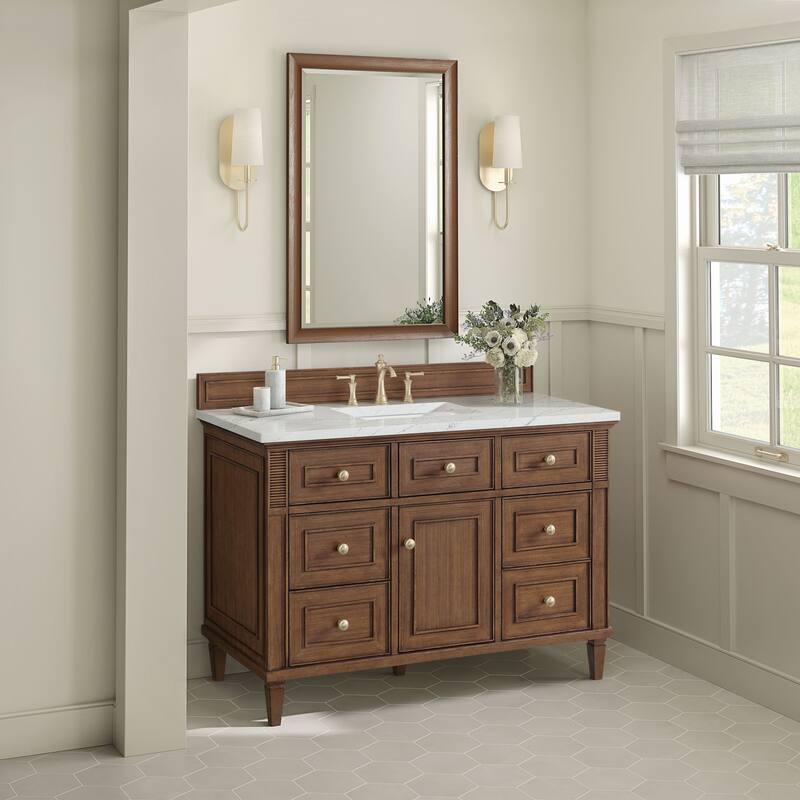 James Martin Vanities 424-V48-FENC Lorelai 48" Free Standing Single