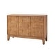 preview thumbnail 27 of 46, HULALA HOME Glenda Contemporary 45''W Versatile 3-door Adjustable Shelf Storage Cabinet