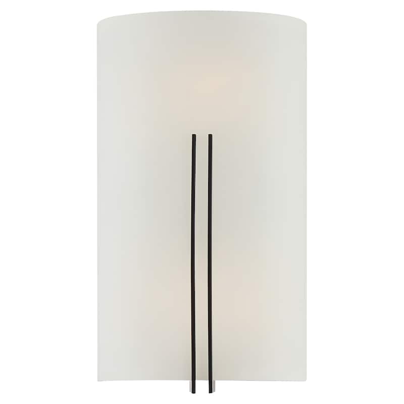 Prong Tall LED Wall Sconce - Matte Black