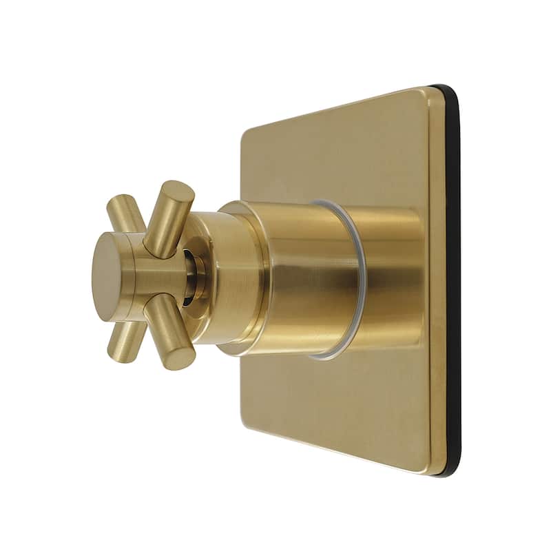 Kingston Brass KS404.DX Concord Single Handle 6 Function Diverter - Brushed Brass