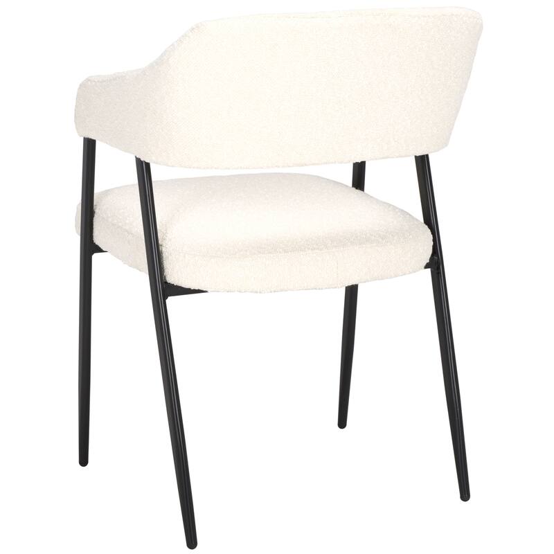 SAFAVIEH Ebba Dining Chair - 21.7 In. W x 22 In. D x 30.7 In. H - 22Wx22Dx31H