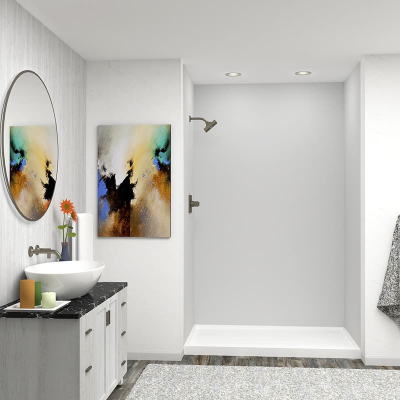 Transolid Expressions 32-in X 60-in X 96-in Glue to Wall Shower/Walls - 60" x 32" x 96"