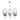 Innovations Lighting Downtown Urban - Brookhaven Cloche - 3 Light 18" Stem Hung Chandelier