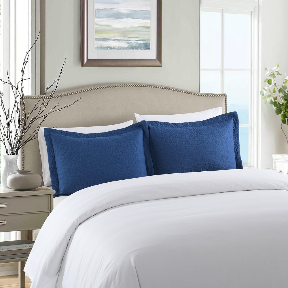 Blue Pillow Shams Bed Bath Beyond