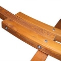 Shop Sunnydaze Wooden Curved Arc Hammock Stand - Overstock - 12031867