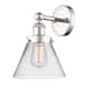 Option Polished Nickel / Clear