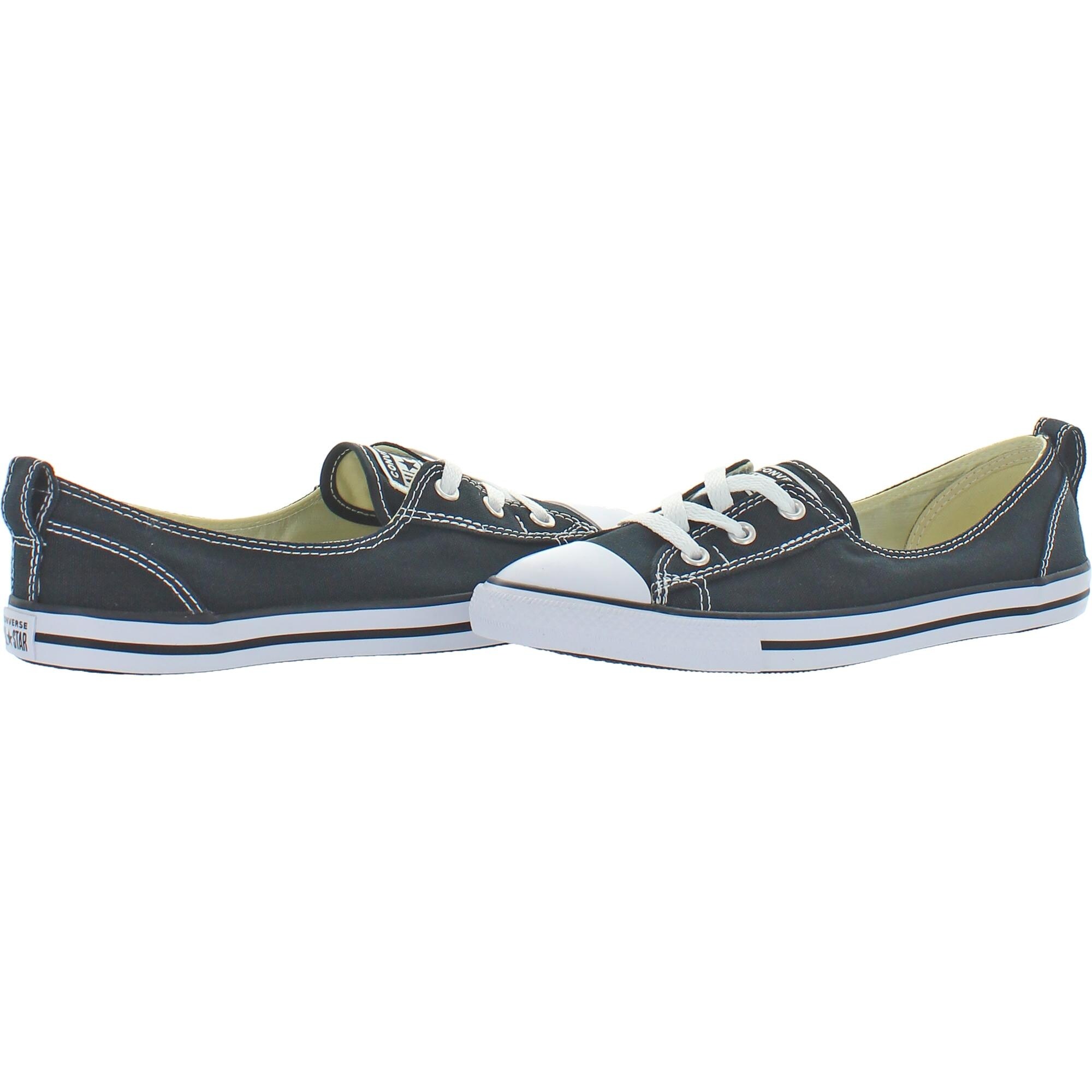 converse black ballet flats