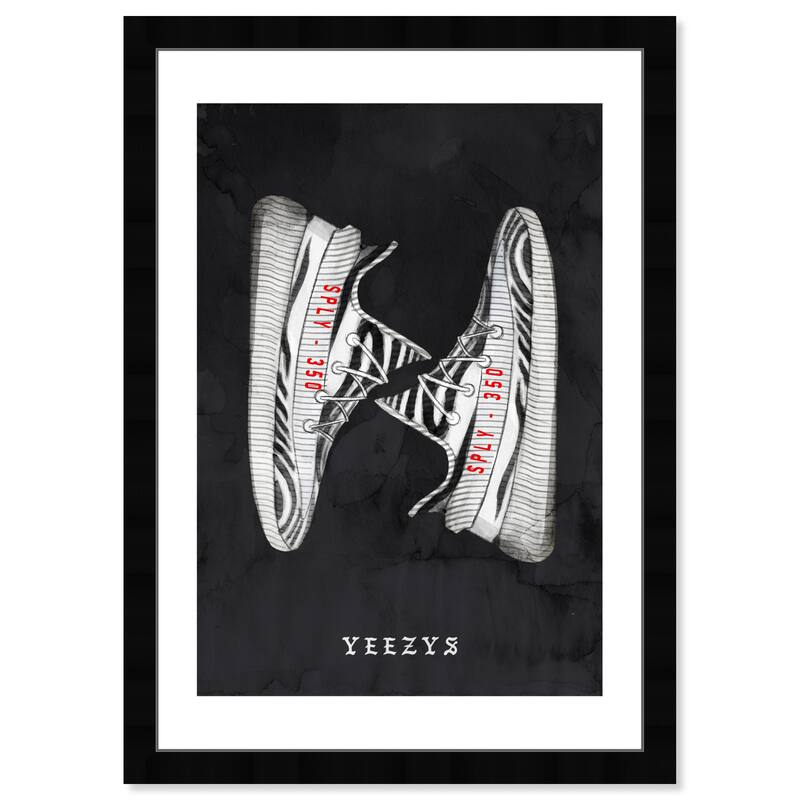 Wynwood Studio Prints Fashion and Glam Classic Sneakers X White and Modern & Contemporary Wall Art Canvas Print