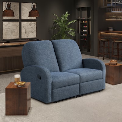 Relax-A-Lounger Parker Reclining Loveseat in Woven Fabric
