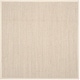 preview thumbnail 64 of 90, SAFAVIEH Natural Fiber Pacific Casual Border Sisal Rug 10' x 10' Square - Marble/Beige