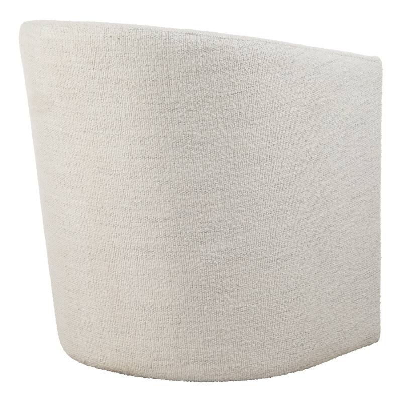Uttermost Encompass White Fabric Dining Chair - 28'' H X 26.25'' W X 30.75'' D