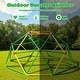 preview thumbnail 15 of 19, 6FT Geometric Climbing Dome Climber Playground for Kids 3-10, Climbing Toys for Kids - N/A
