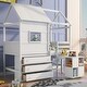 preview thumbnail 3 of 14, Twin Size House Loft Bed with Pullable Desk and Storage Drawers