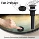 preview thumbnail 4 of 7, Eclife Modern Bathroom Sink Tempered Glass & Ceramic Artisan Basin for Vanity