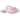 222 Fifth Adelaide Blush 12-Piece Pink Porcelain Dinnerware Set - Service for 4, White with Pink Floral Pattern