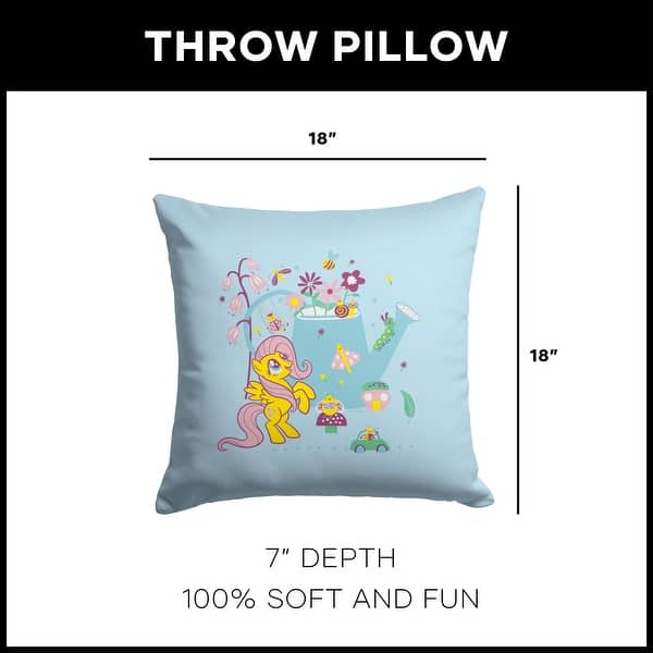 dimension image slide 4 of 6, Hasbro My Little Pony 18 Inch Throw Pillow