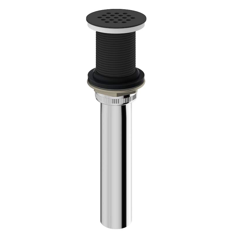 VIGO 1.75" W Vessel Bathroom Sink Grid Drain