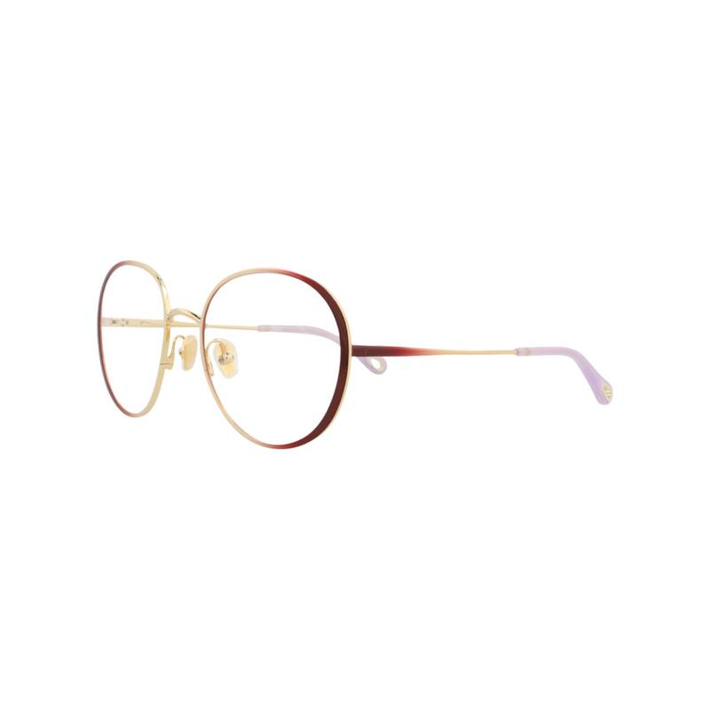Chloé Round-Frame Metal Optical Frames