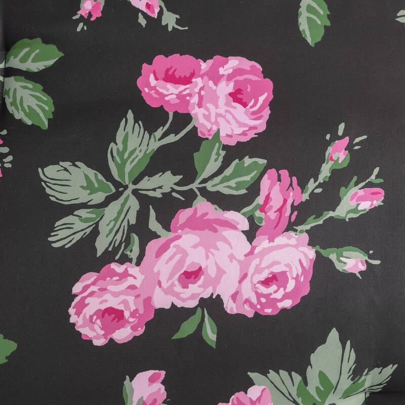 Betsey Johnson Garden Floral Pink Bonus Reversible Comforter Set