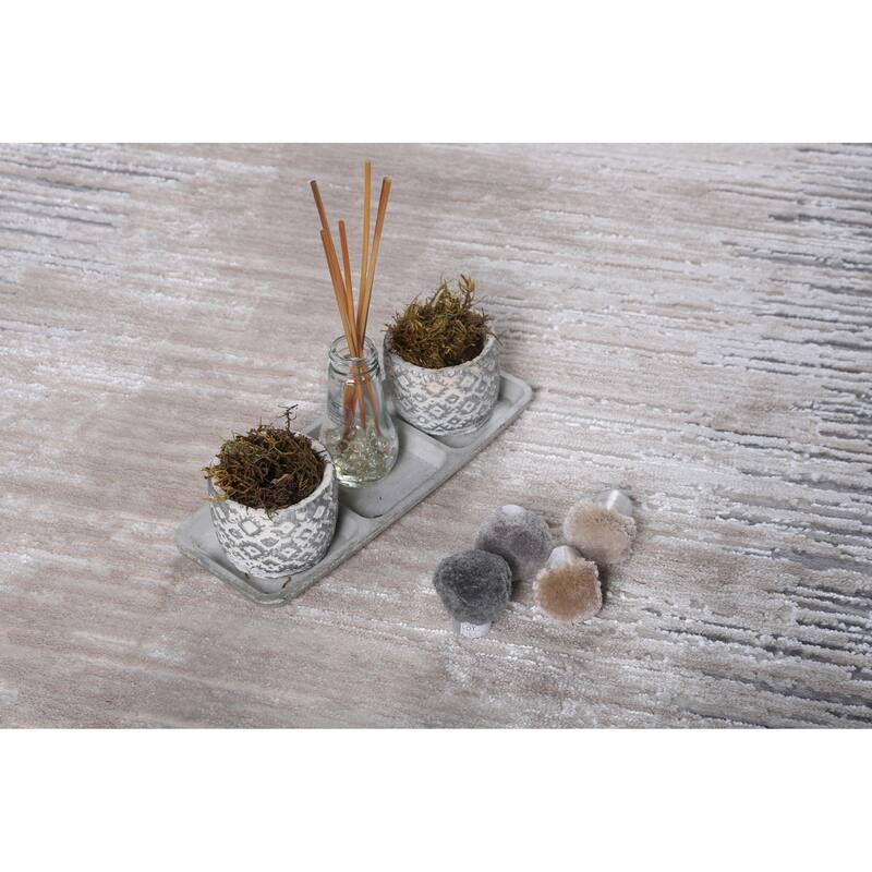 Ray Collection Modern Abstract Area Rug