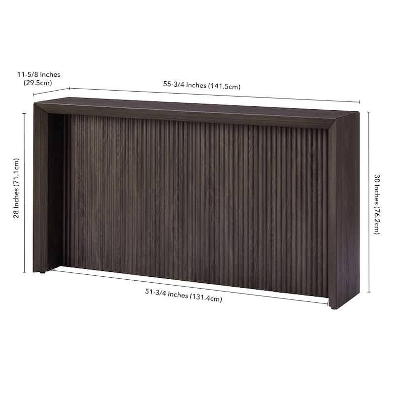 Piedmont 56" Wide Rectangular Console Table