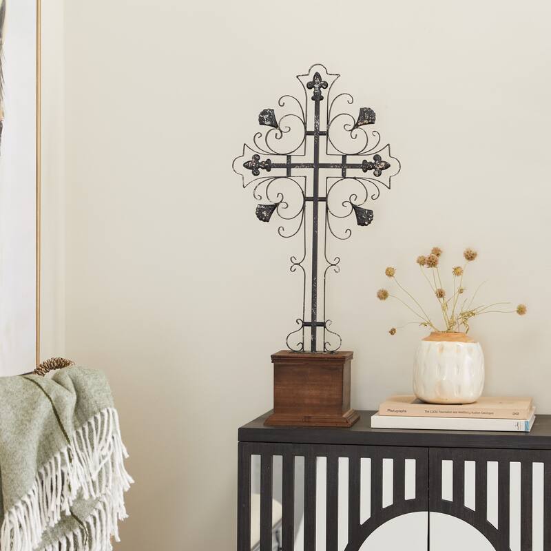 Iron French Country Sculpture