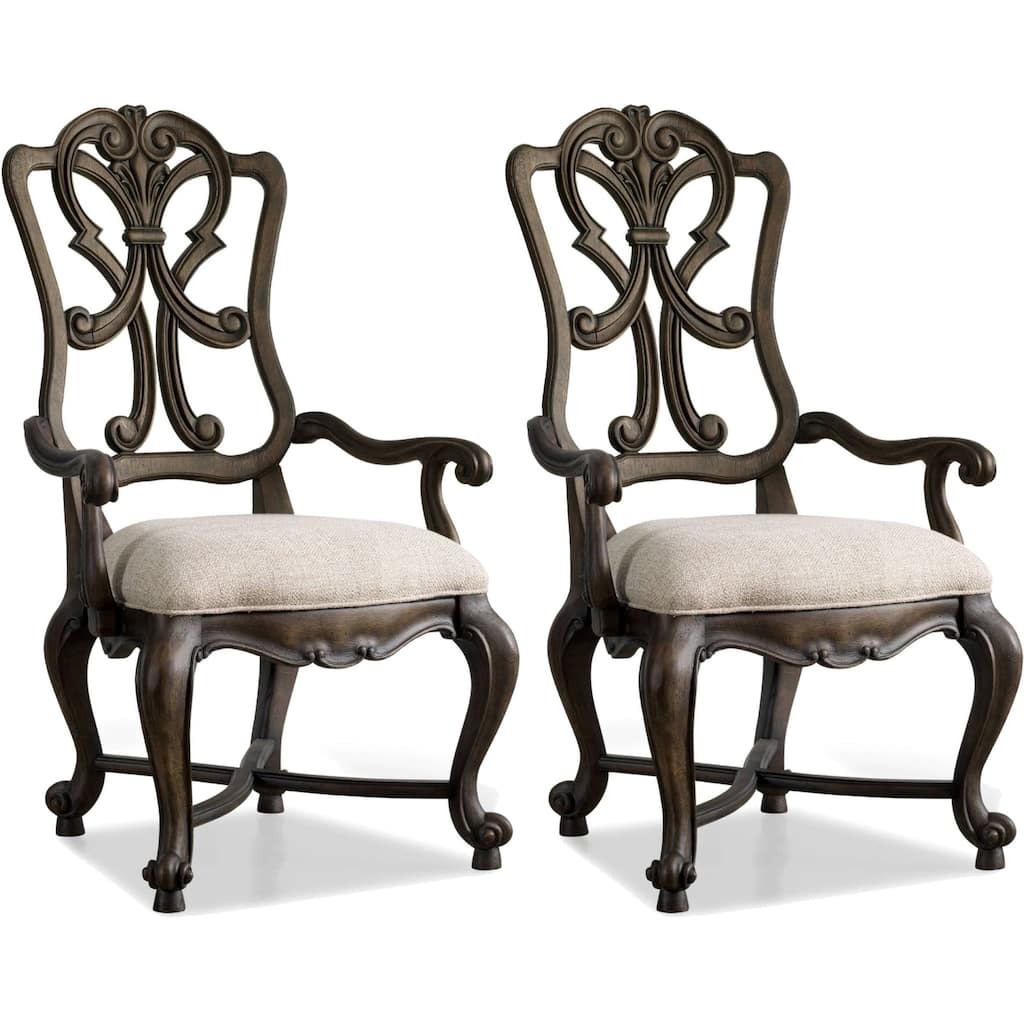 Hooker Furniture 5070-75401-SINGLE 46" Tall Fabric Dining Chair from