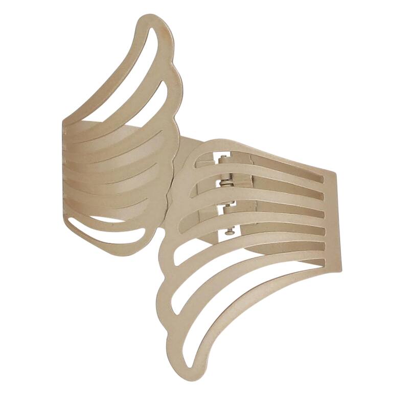 Cuff Metal Wings Tieback Angel - 3.8"L x 3"W x 2.5"D