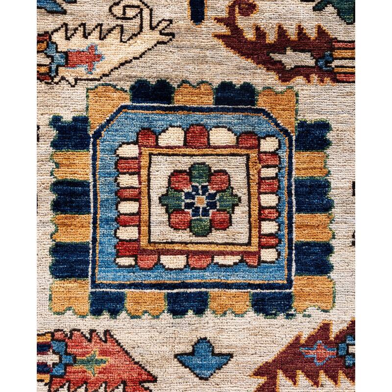 Serapi One-of-a-Kind Hand-Knotted Area Rug - Ivory - 9' 1" x 12' 1"