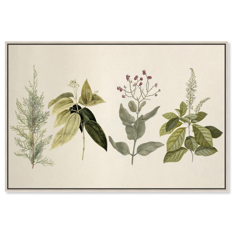 Branch Selection Canvas by Art Remedy - Silver - 36" x 24"